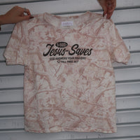 Jesus Saves Camo Shirt