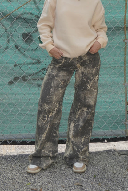 Splatter Print Pants