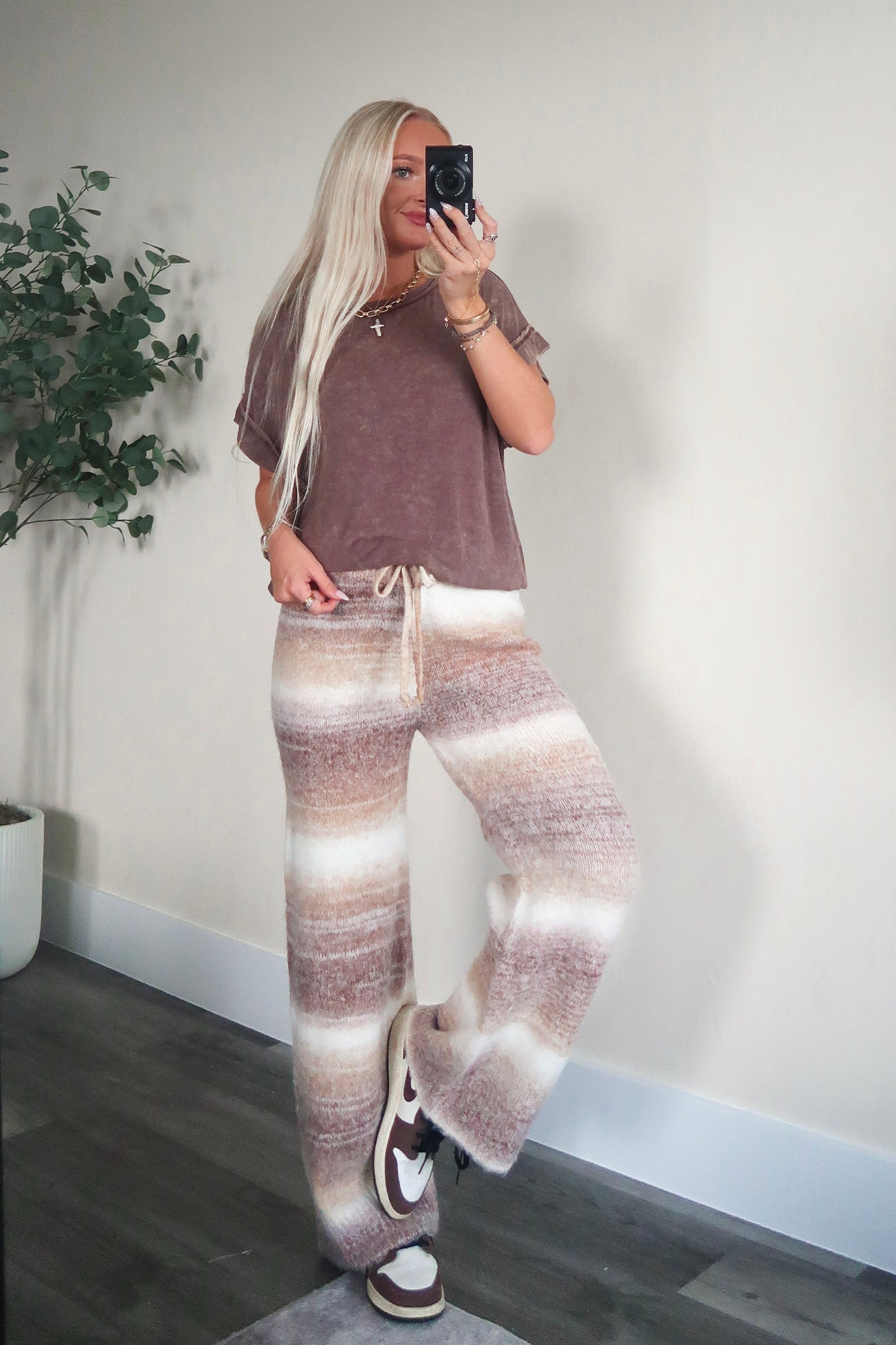 Latte Layers Cozy Pants