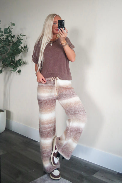 Latte Layers Cozy Pants
