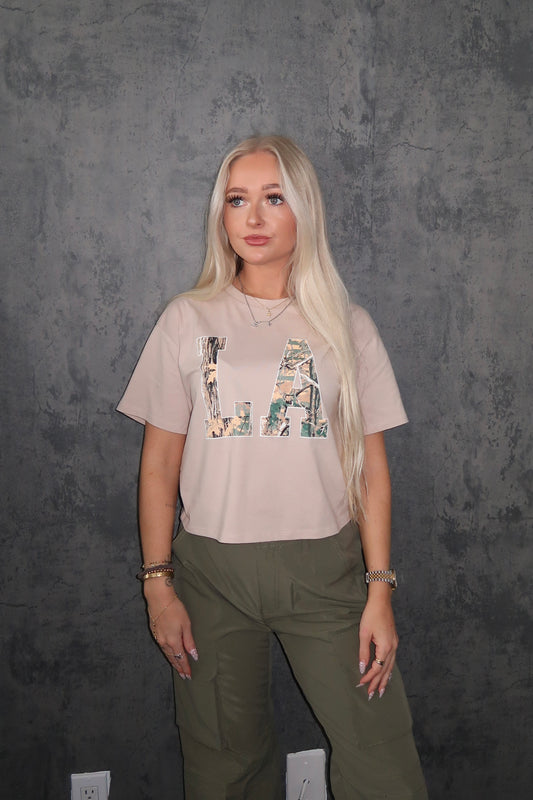 Camo LA Short Sleeve Tee