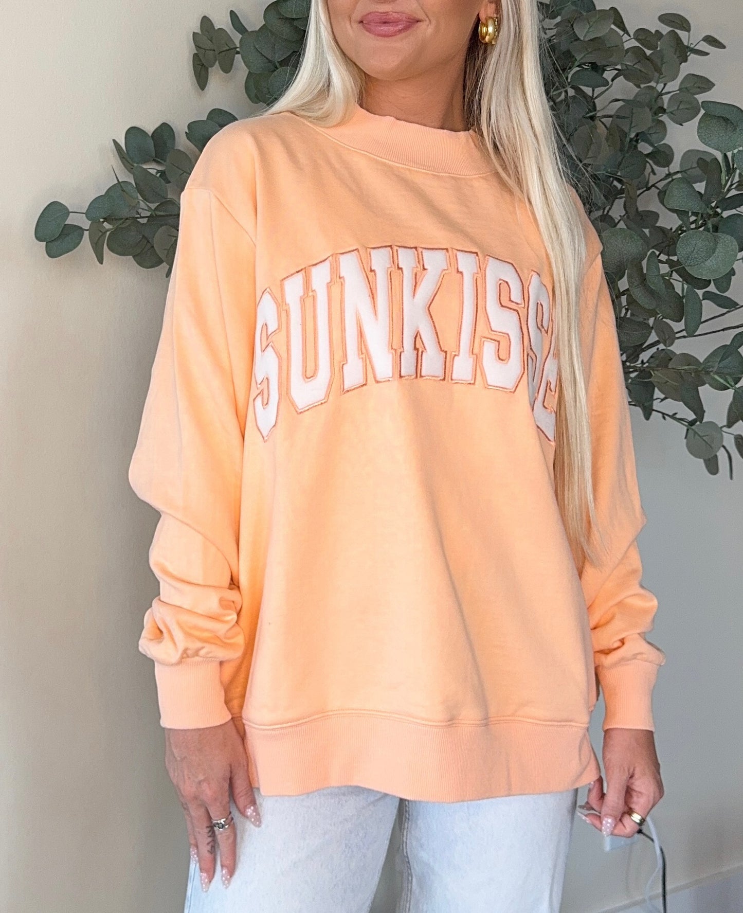 Sunkissed Mockneck Swearshirt