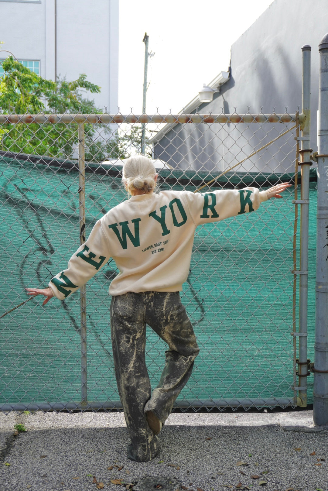 New York Back Sweatshirt