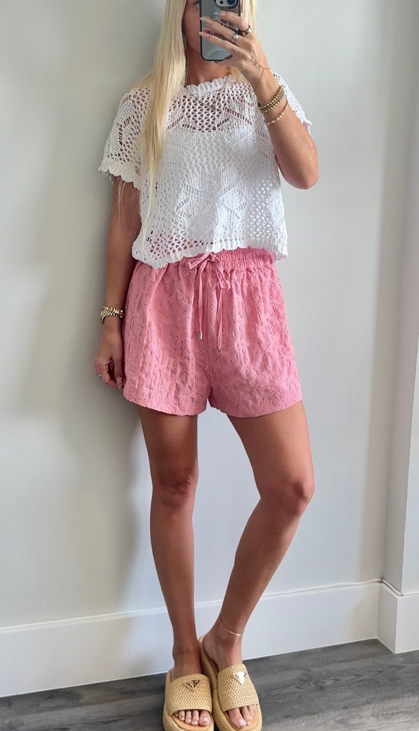 Peony Petals Shorts