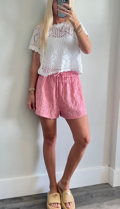 Peony Petals Shorts