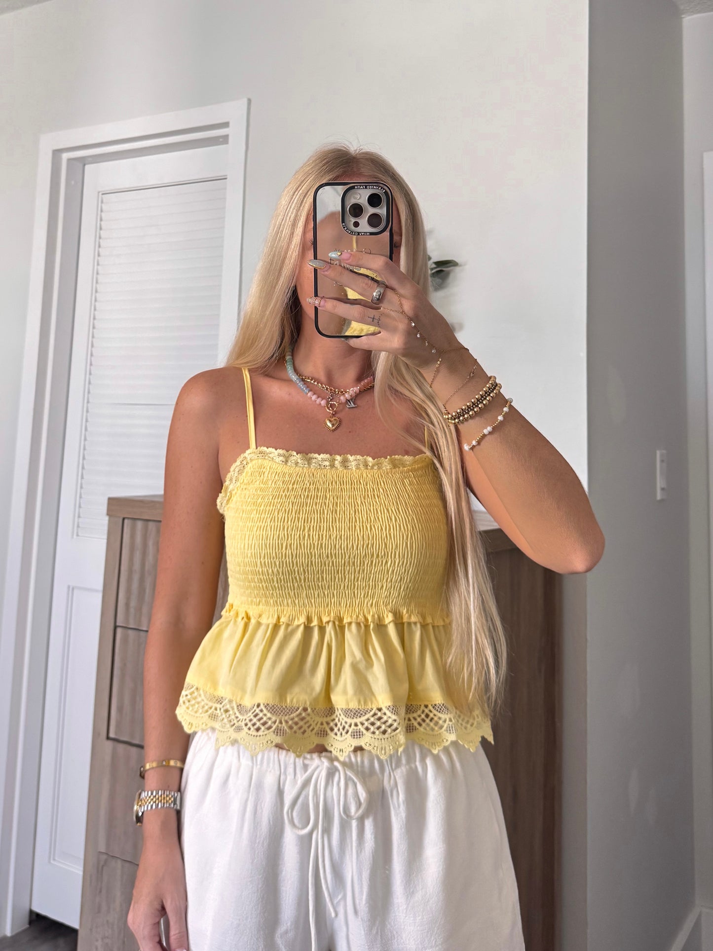 Yellow Palms Tank