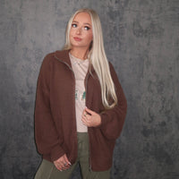 Oversized Knit Jacket