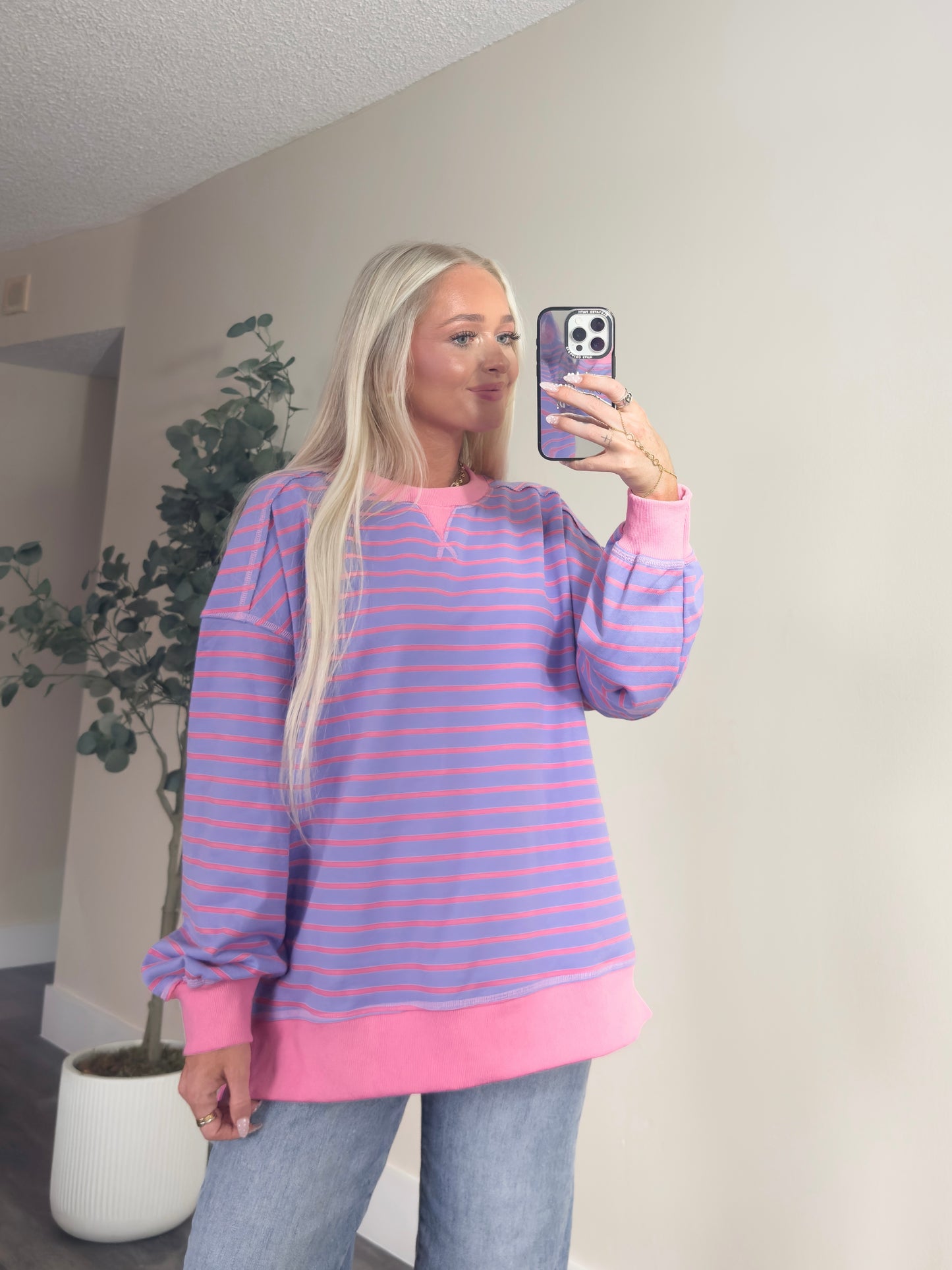 Violet Sugar Pullover