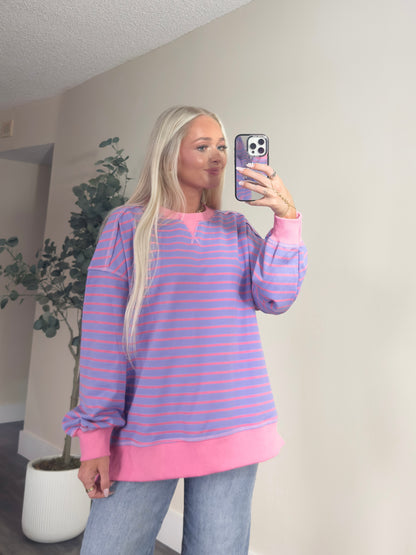 Violet Sugar Pullover