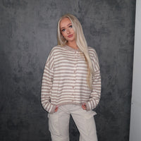Lauren Cardigan- Tan