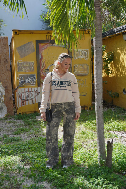 Splatter Print Pants