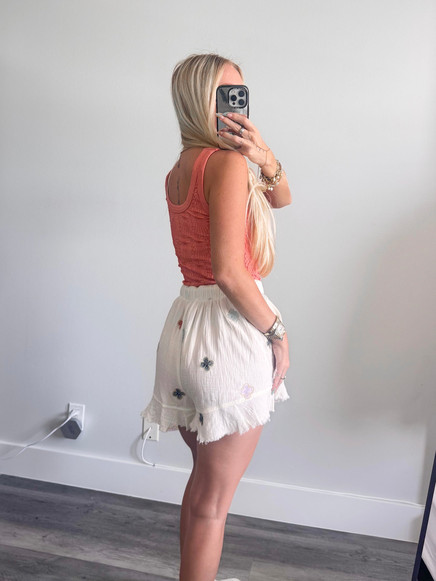 White Clover Shorts