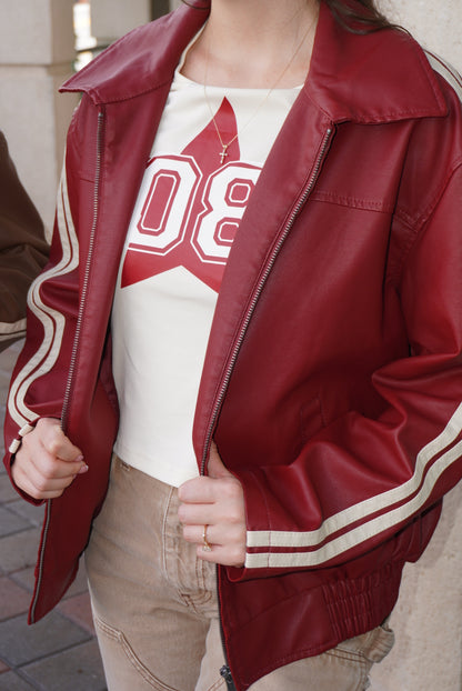 Red Leather Jacket