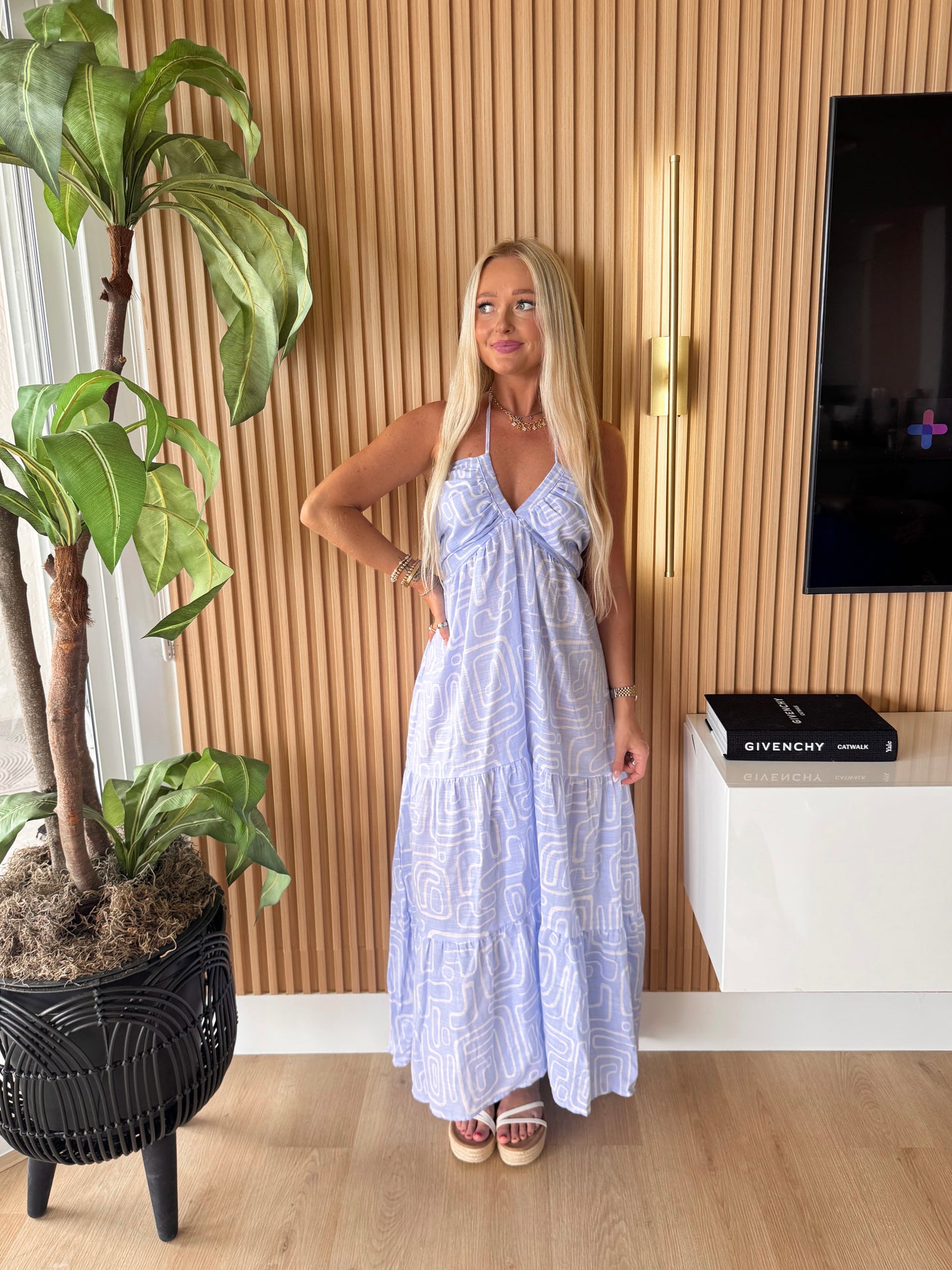 Brooke Abstract Dress
