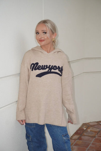 New York Sweater Hoodie