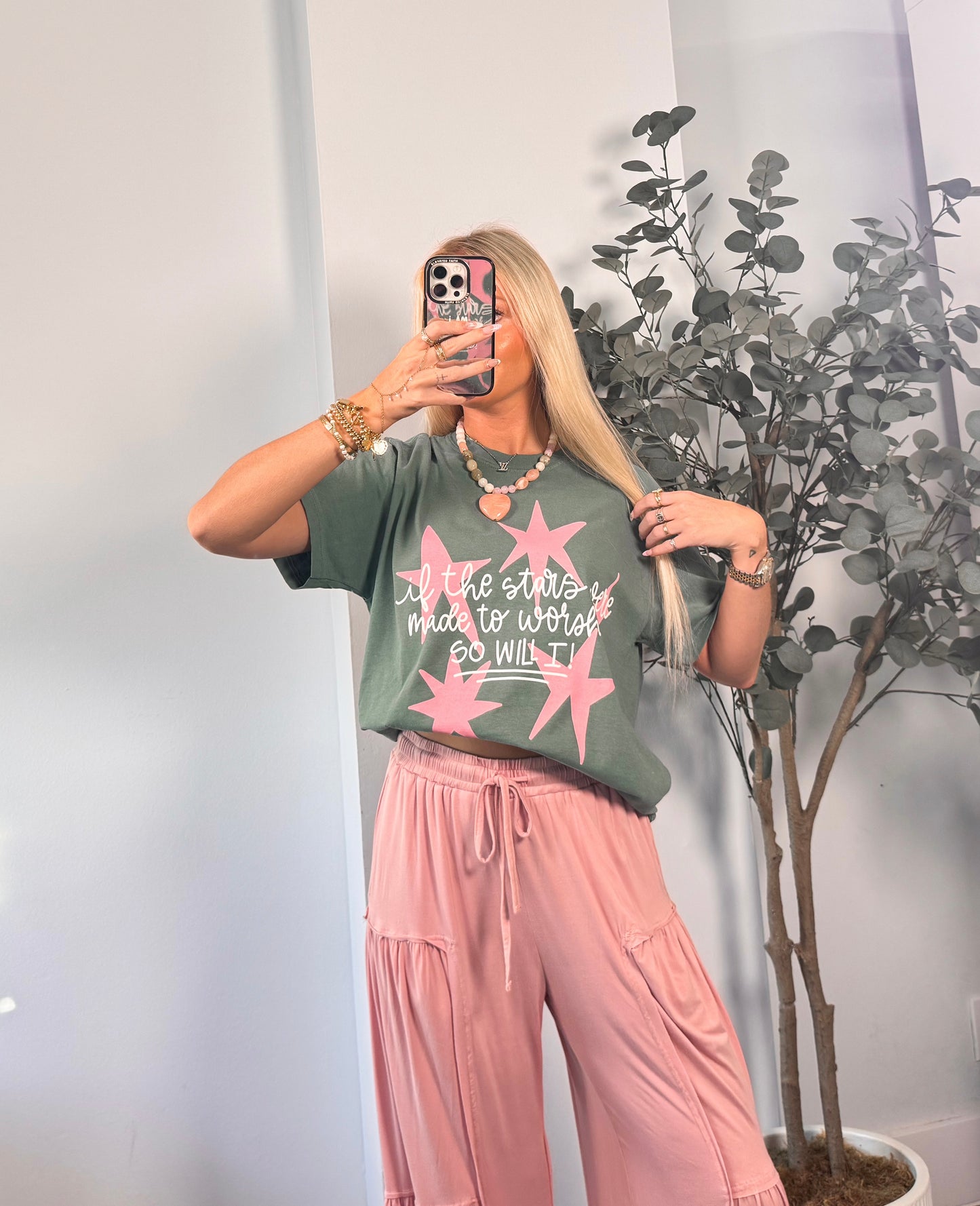 If The Stars Were Made To Worship Tee