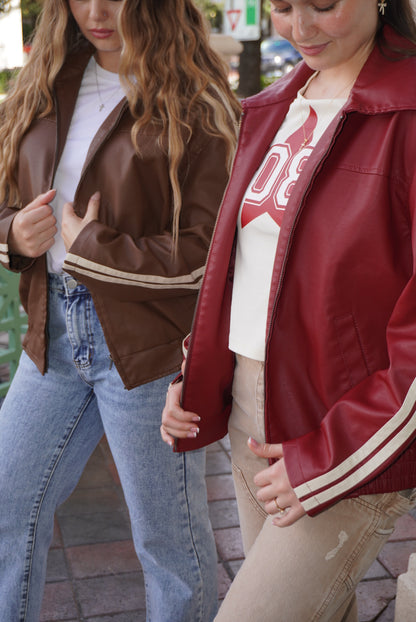 Red Leather Jacket