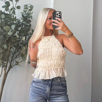 Enchanted Evenings Open Back Halter