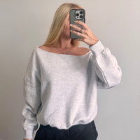 Do Not Disturb Off the Shoulder Sweatshirt