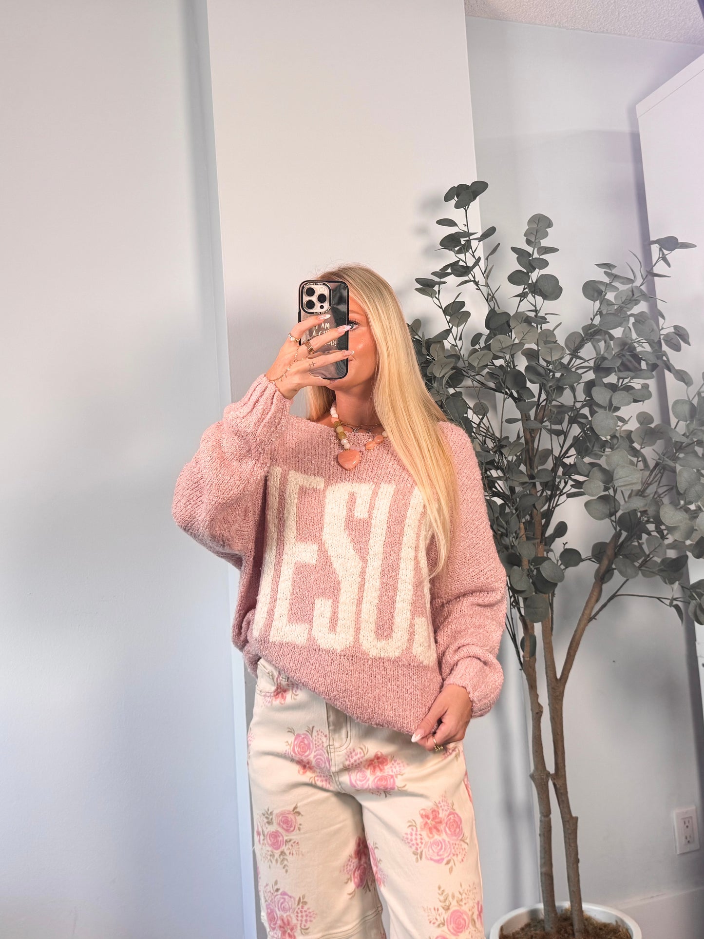Jesus Oversized Sweater