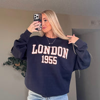 London Navy Sweatshirt