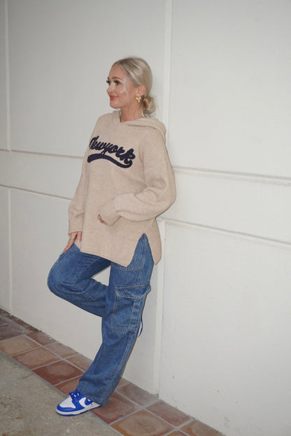 New York Sweater Hoodie