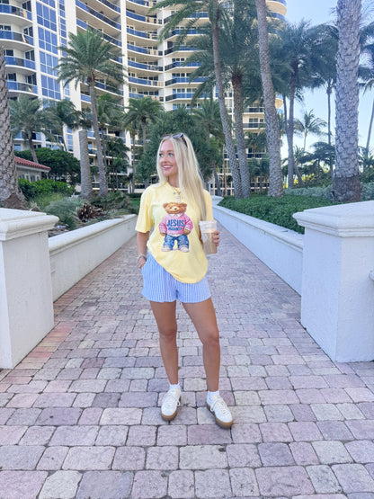 Jesus Loves Me Bear Tee