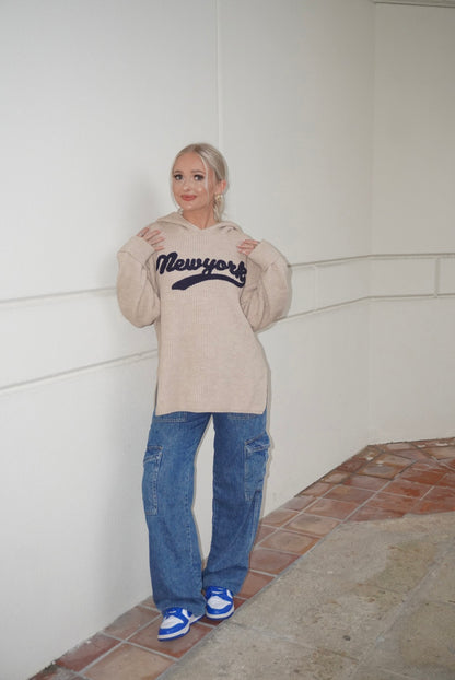 New York Sweater Hoodie