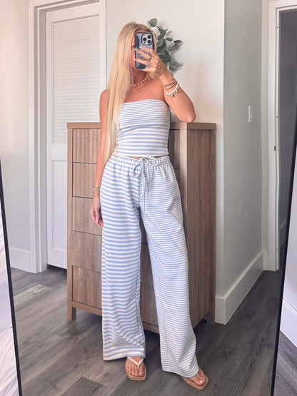 Hallie Striped Set